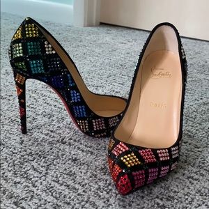 Christian Louboutin Crystal Strass Pumps